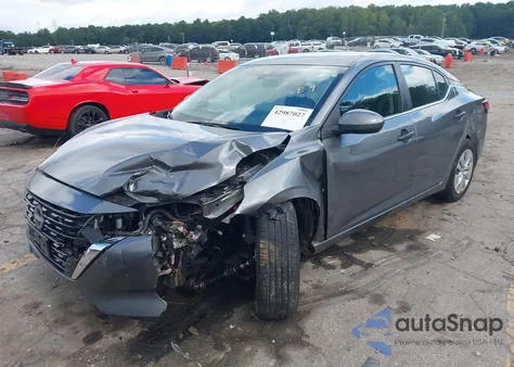 2024 Nissan Sentra S Xtronic Cvt z USA, uszkodzony, nr VIN 3N1AB8BV4RY271655